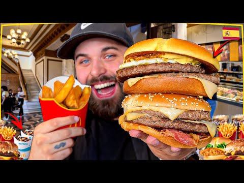 DID YOU KNOW THAT MC DONALDS IN SPAIN WAS LIKE THIS?