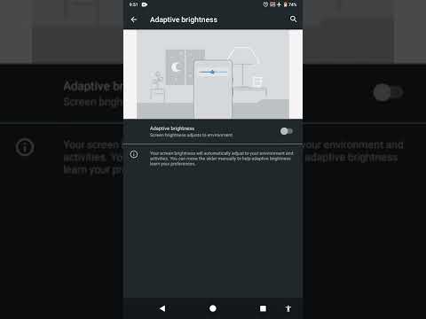 Nokia 2.1 How to On auto Brightness | #shorts