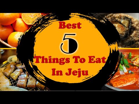 Melhores coisas para comer em Jeju