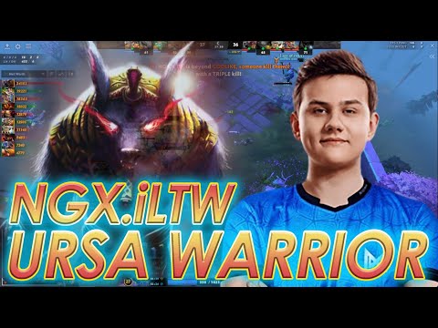 NGX.iLTW URSA WARRIOR 23-3-11 KDA Dota 2 Pro Gameplay Highlights