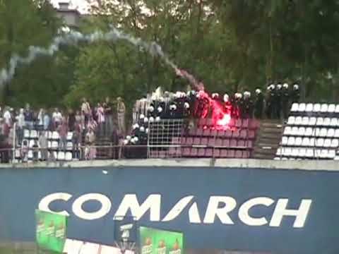 CRACOVIA KRAKÓW - Wisła Kraków (13 maja 2007) - zamieszki na stadionie