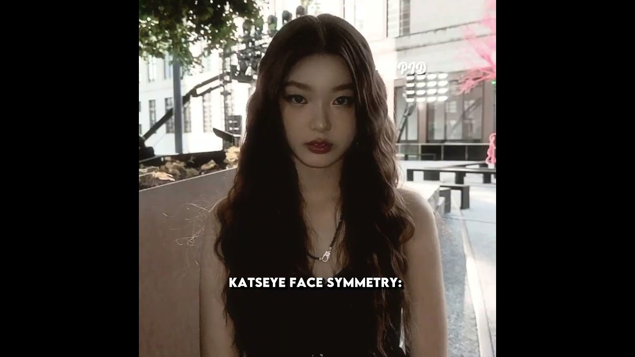 Katseye face symmetry #katseye #manon #sophia #megan #yoonchae #lara #daniela #viral #fypシ゚viral#usa