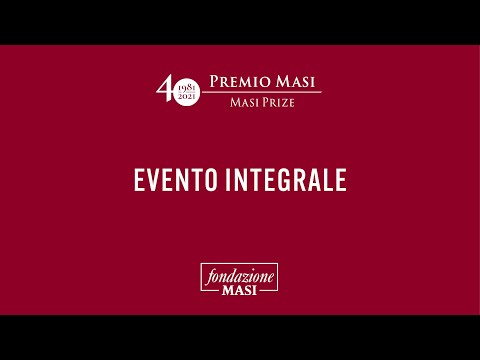 40° Premio Masi 2021| Evento integrale