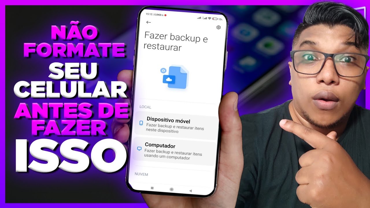 Como fazer backup de todos os dados antes de resetar seu celular!
