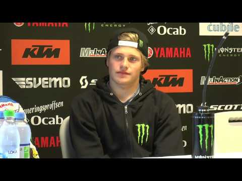 MxInAction - Presskonferens SM Tibro 2013 - MX2
