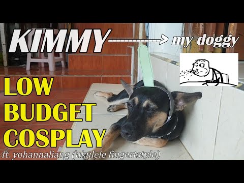 KIMMY (My Dog) LOW BUDGET COSPLAY ft Yohanna Liang Ukulele Fingerstyle