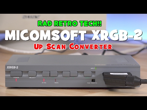 Rad Retro Tech: Micomsoft XRGB-2 Up Scan Converter