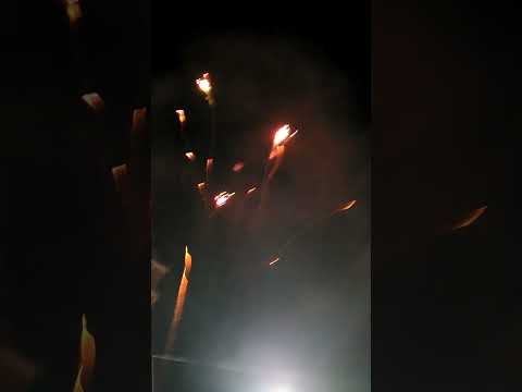 Saint Patrick's Day fireworks in Melaque