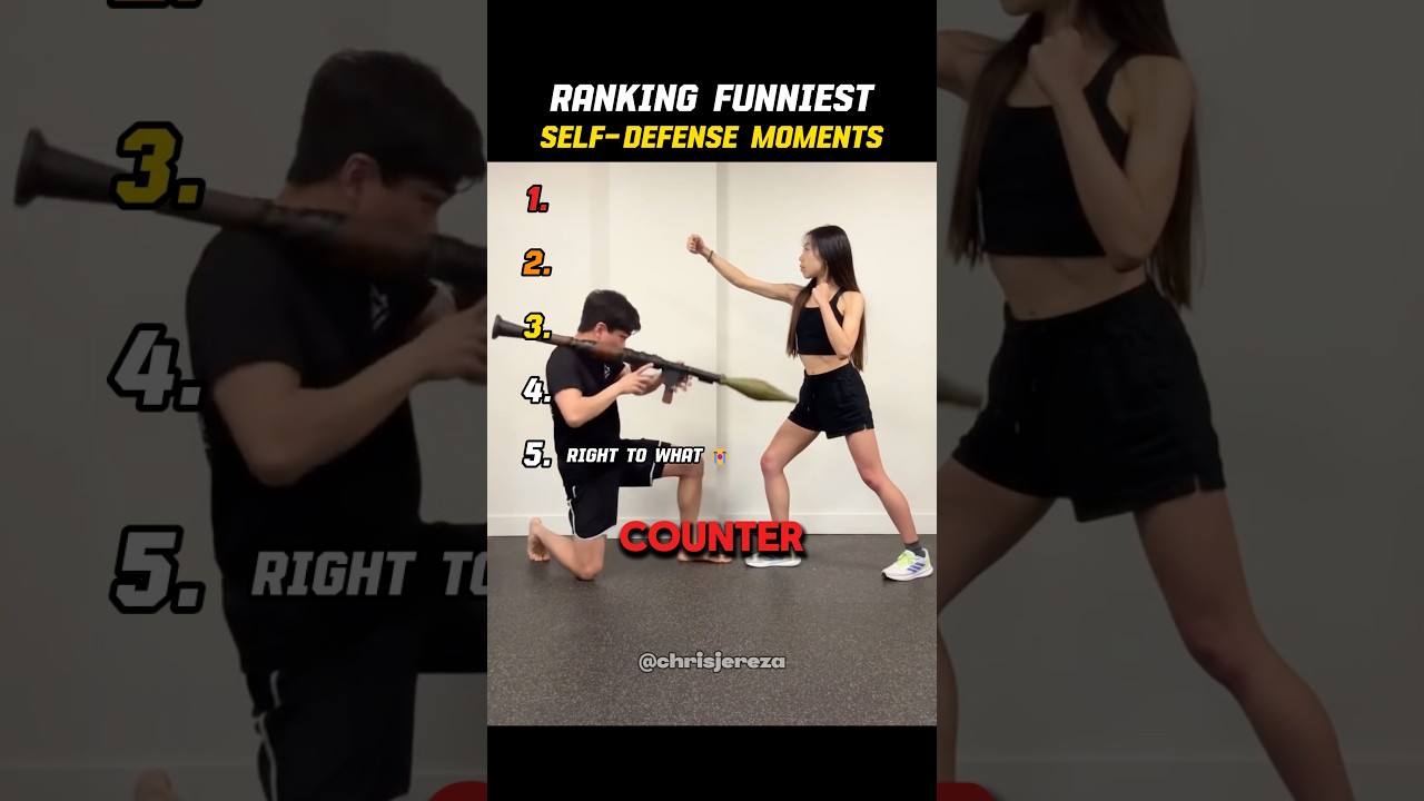 Ranking Funniest Self-Defense Moments ☠️ #ranking #memes #funny #tiktok