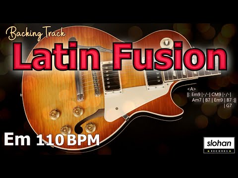 Latin Fusion ／Backing Track (Em 110 BPM)