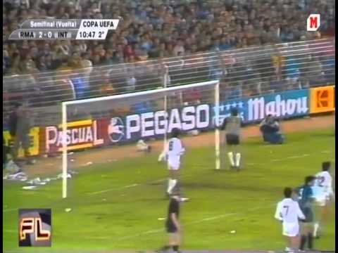 UEFA 1984 1985 Real Madrid Inter Milán Todo