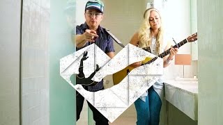 High Dive Heart - &quot;Misfit&quot; Live Acoustic In NYC (Hotel Bathroom Version)