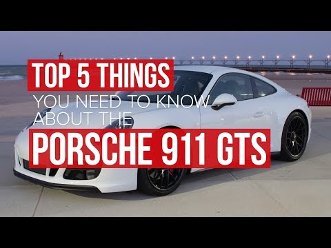 5 things you need to know about the 2018 Porsche 911 Carrera GTS