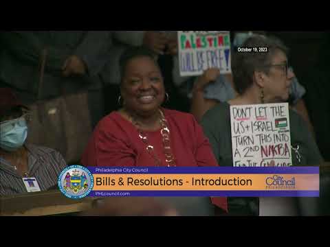 Stated Meeting of Philadelphia City Council 10-19-23 YouTube_#21