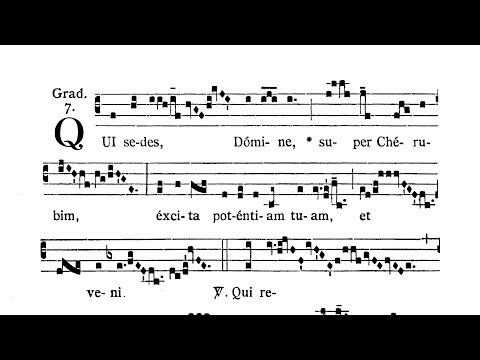 Dominica tertia Adventus (Third Sunday of Advent) - Graduale (Qui sedes Domine)