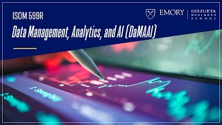 ISOM 599R Data Management, Analysis, and Al - Rajiv Garg
