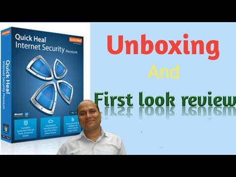 Quick Heal Internet Security Antivirus|| Unboxing and first look review