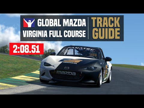 iRacing track guide | VIR Full Course (Global Mazda MX-5)