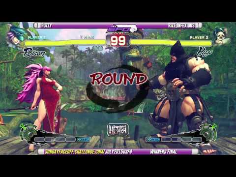 SFO Monthly July 2015 - USF4 - Winners Final - Fuzzy vs Rize|Infexious
