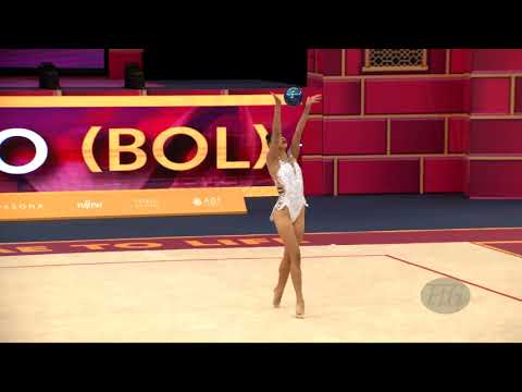 GENUZIO Antonella (BOL) - 2019 Rhythmic Worlds, Baku (AZE) - Qualifications Ball