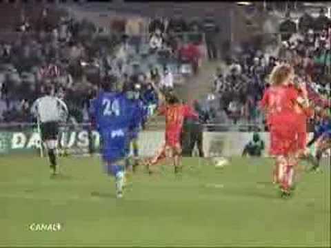 Gol de Tristán a pase de Valerón contra el Getafe