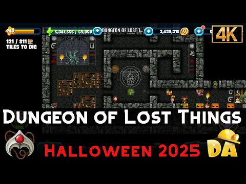 Dungeon of Lost Things | Halloween 2025 #3 | Diggy's Adventure