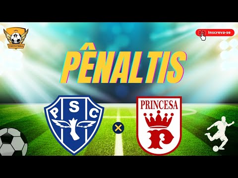 Pênaltis Paysandu x Princesa do Solimões I Copa Verde  2023