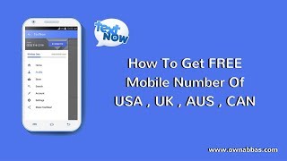 How To Get  Free Phone number without  service provider