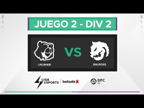Ukumari vs Balrogs - Juego 2 DPC 2023 SA Winter Tour División II