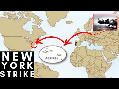 Luftwaffe Plan to use Azores Islands to strike New York City ('41 - '43)