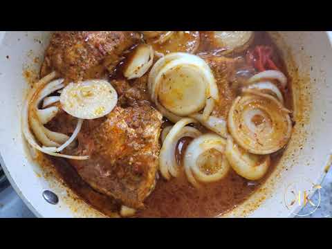 HOW TO MAKE HAITIAN RED SNAPPER FISH SAUCE | KUISINE KREYOL 2