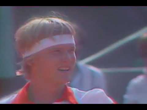 French Open 1981 4R - Jimmy Connors v Mel Purcell