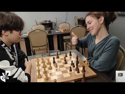 Celentano (1932) vs WFM Fatality (2065). Chess Fight Night. CFN. Bullet Round 1