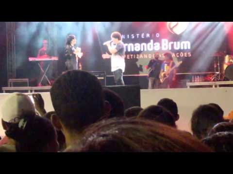 Fernanda Brum e Marcos Freire em Recife.