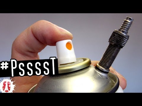 HOW TO Hack An Empty Aerosol Can To Make A Free DIY Refillable Compressed Air Duster #lifehack #hack