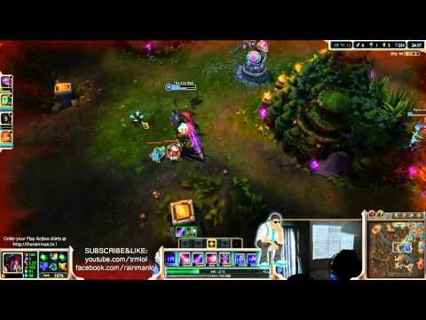 The Rain Man - Aatrox mid with commentary «Beast»