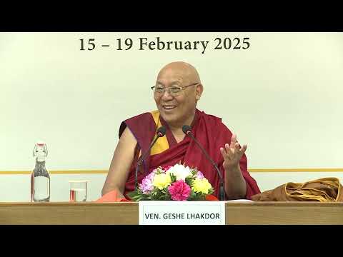 Seven Point Mind Training #3 | Teachings by Geshe Lhakdor 17 Feb 2025