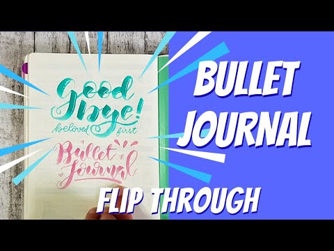 Mein erstes volles Bullet Journal - Flip Through | deutsch