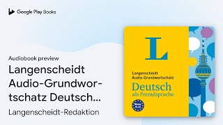 Langenscheidt Audio-Grundwortschatz Deutsch als… by Langenscheidt-Reda