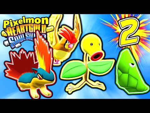 Minecraft Pixelmon HEARTGOLD and SOULSILVER! - Episode 2 (Minecraft Pokemon Mod)