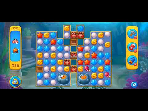 Fishdom Easy Level 3085 (with timed boosters) @choraelmin