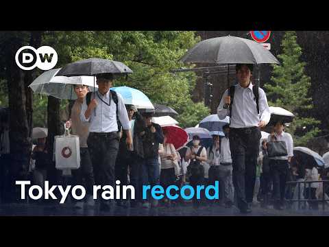 東京的無盡大雨｜DW 新聞 (Tokyo’s endless rain | DW News)