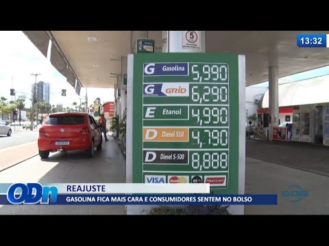 Gasolina fica mais cara e consumidores sentem no bolso 03 06 2021