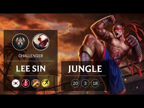 Lee Sin Jungle vs Gragas - KR Challenger Patch 9.1