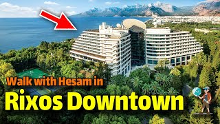 Rixos Downtown Antalya Hotel Uall Inclusive ANTALYA WALKING TOUR Travel Vlog: Ri