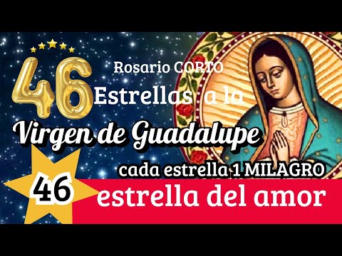 Día 46⭐/𝙍𝙊𝙎𝘼𝙍𝙄𝙊/ CORONILLA  AUTENTICA 𝙙𝙚 𝙡𝙖𝙨 𝟰𝟲 𝙀𝙎𝙏𝙍𝙀𝙇𝙇𝘼𝙎 a la *𝗩𝗜𝗥𝗚𝗘𝗡 𝗱𝗲 𝗚𝗨𝗔𝗗𝗔𝗟𝗨𝗣𝗘* CADA⭐1 MILAGRO