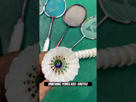 Unboxing yonex as2 shuttle 💥#yonex #yonexsunrise #shuttle #shuttlecock #badminton #sports #fitness