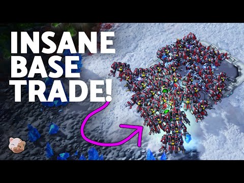 StarCraft 2 - INSANE BASETRADE | Diamond in the Ruff #59