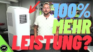 Mobile Klimaanlage - Umbau auf 3-Schlauchbetrieb - ENDLICH KÜHLT SIE!