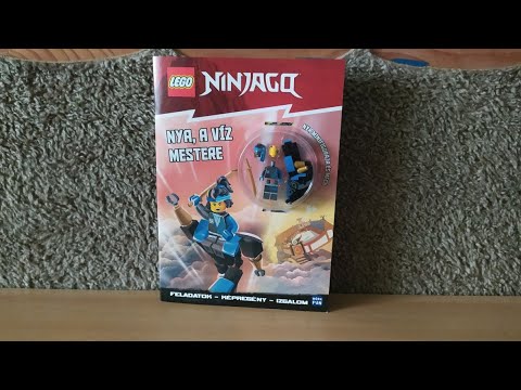 Lego Ninjago figura UNBOXING Nya + Mech